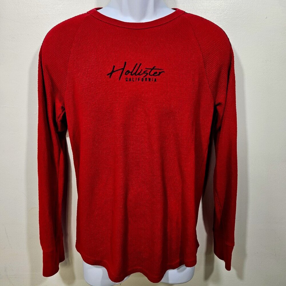 Red & Black Hollister California Long Sleeve Size S in Excellent Condition (89)